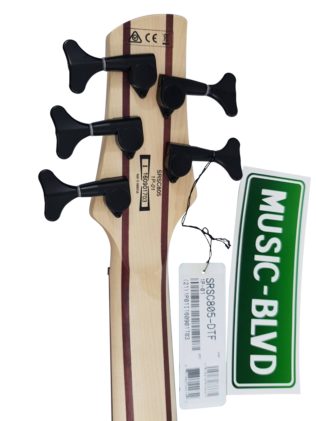 Ibanez SRSC805 Cerro Single Cut - Deep Twilight