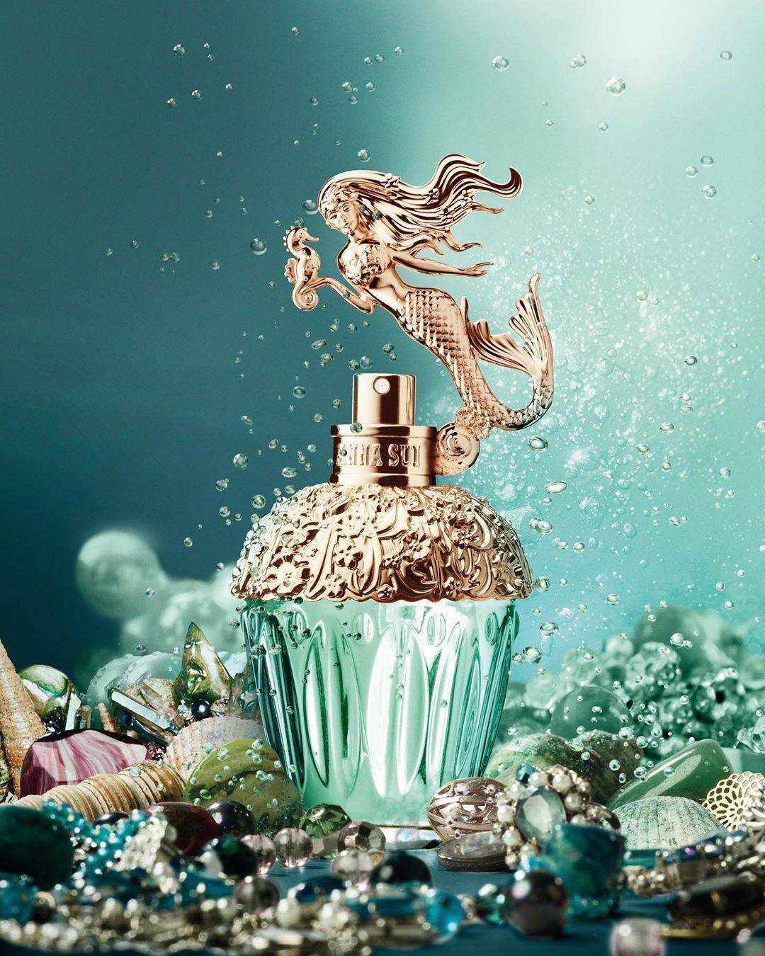 น้ำหอมแท้แบ่งขาย Anna Sui Fantasia Mermaid Eau De Toilette 2ml 4ml 5ml 10ml จาก คอลเล็คชั่น Fairytale หอมสดใสสดชื่นที่สุด!!!!