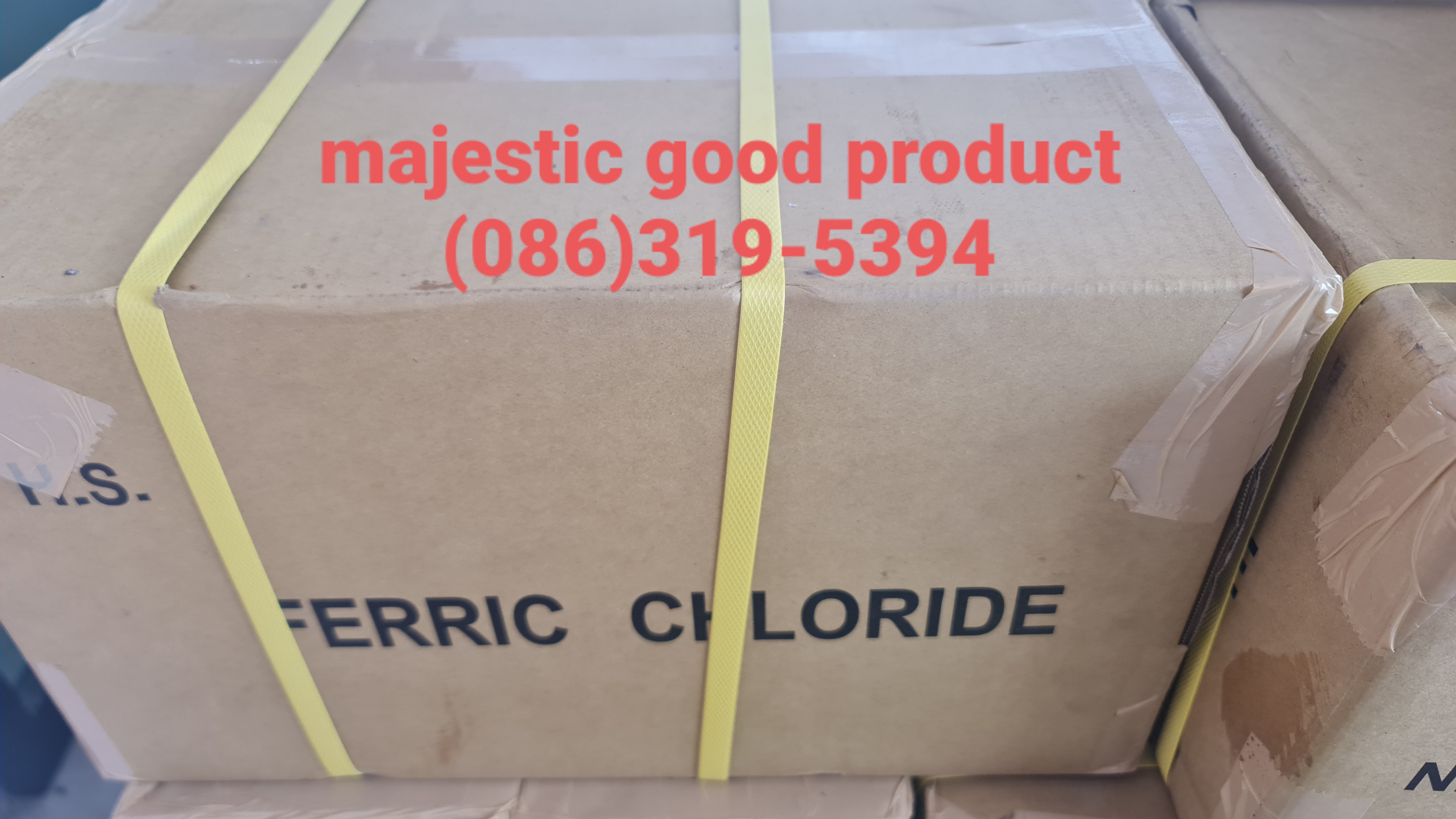 Ferric Chloride 98% แบบก้อน เฟอร์ริค คลอไรด์ สารกัดกรด กัดเพลท