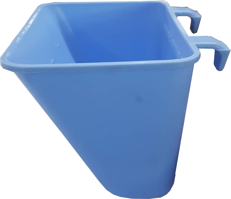 กระถางต้นไม้สวนแนวตั้ง ขนาดเล็ก สีฟ้า