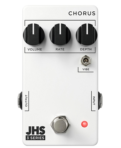 JHS Pedals 3 Series Chorus Effects Pedal White