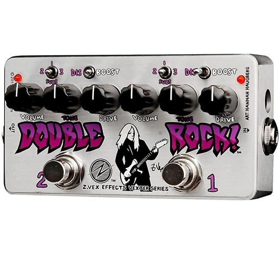 ZVex Double Rock Vexter Distortion Guitar Pedal
