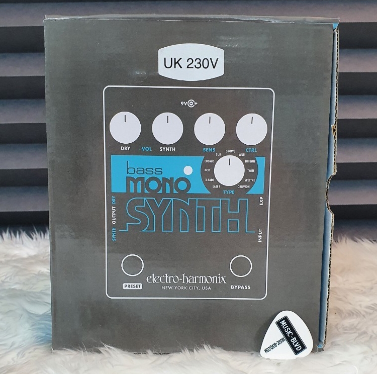 Electro-Harmonix Bass Mono Synth Bass Effects Pedal