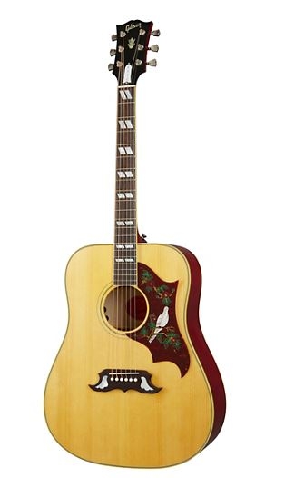 Gibson Dove Original Acoustic-Electric Guitar Vintage Cherry Sunburst , Antique Natural