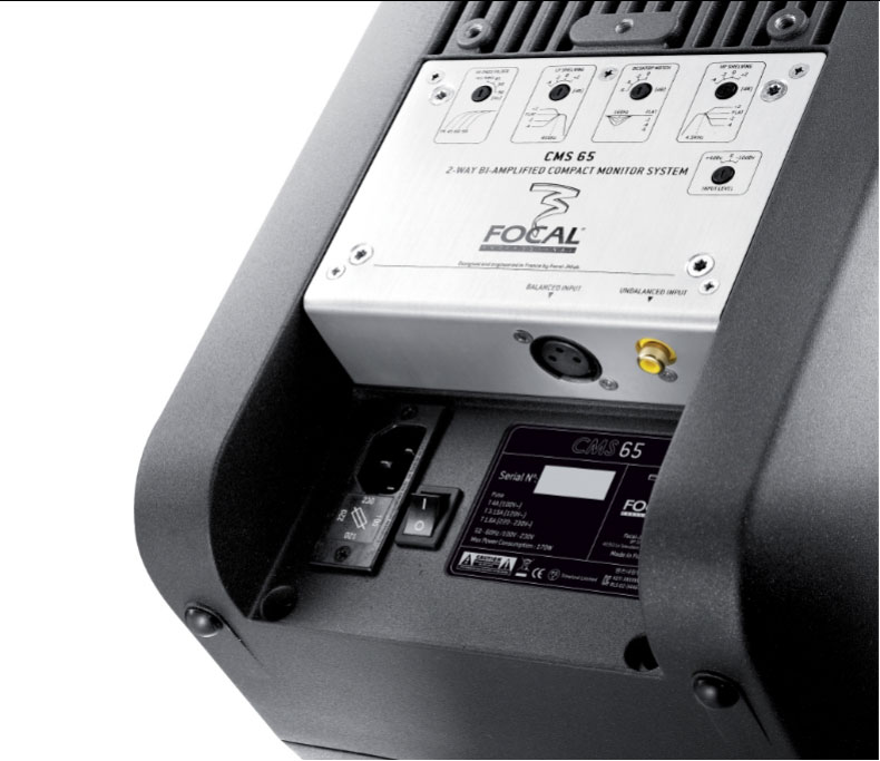 FOCAL CMS 65 2-Way Nearfield Monitor - Single