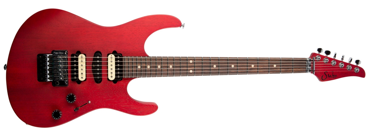 Suhr Modern Satin Cherry H-S-H With Floyd Rose