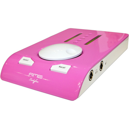 RME Ladyface - Pink in Color USB Audio Interface