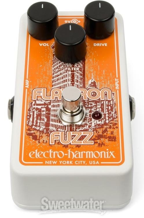 Electro-Harmonix Flatiron Fuzz Classic Op-Amp Powered Fuzz/Distortion
