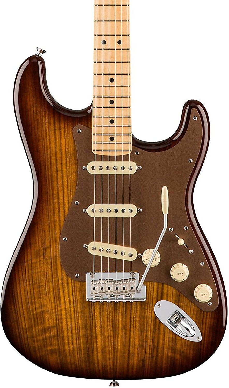 Fender Limited Edition Shedua Top Stratocaster - Shaded Edge Burst