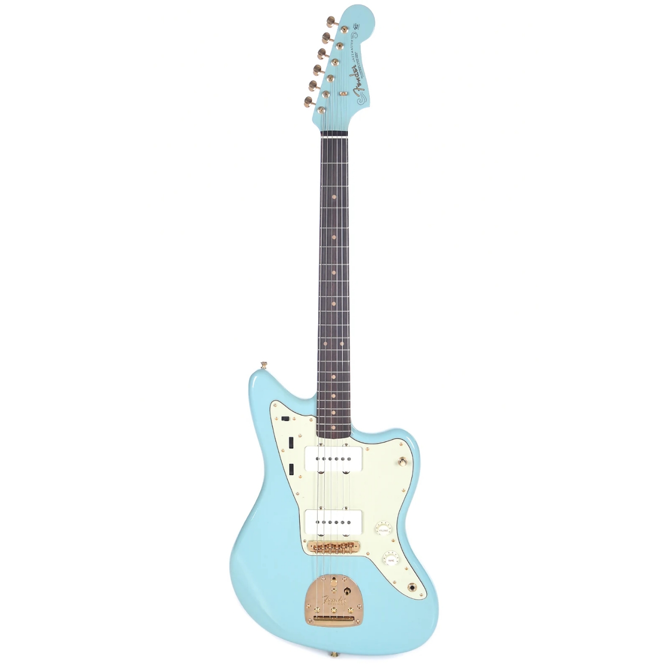 Fender Custom Shop 1962 Jazzmaster Chicago Special Lush Closet Classic Aged Daphne Blue w/Painted Headcap & Gold Hardware