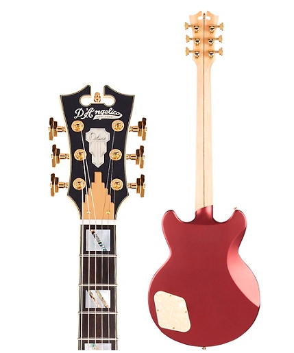 D Angelico Deluxe Series Brighton Limited-Edition Solidbody Electric Guitar with USA Seymour Duncan Humbuckers and Stopbar Tailpiece