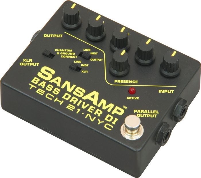 Tech 21 SansAmp Para Driver DI Preamp Pedal V1