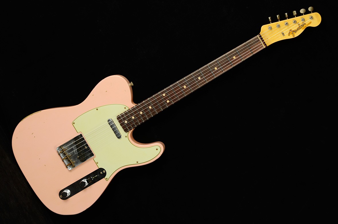 Fender Custom Shop ’63 Tele - Faded Shell Pink - Relic - R71407