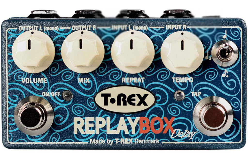 T-Rex Engineering Stereo Delay Guitar Effects Pedal