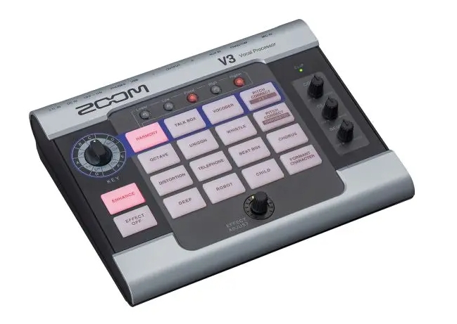 ZOOM V3 VOCAL MULTI-EFFECTS PROCESSOR