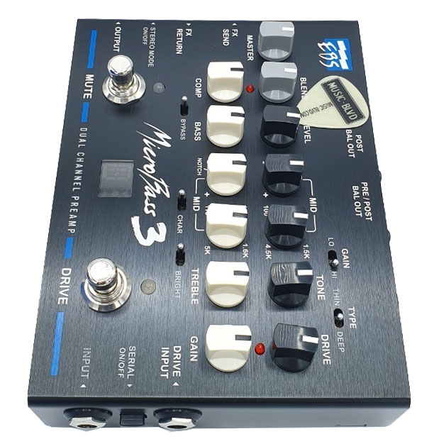 EBS MicroBass 3 2-channel Preamp