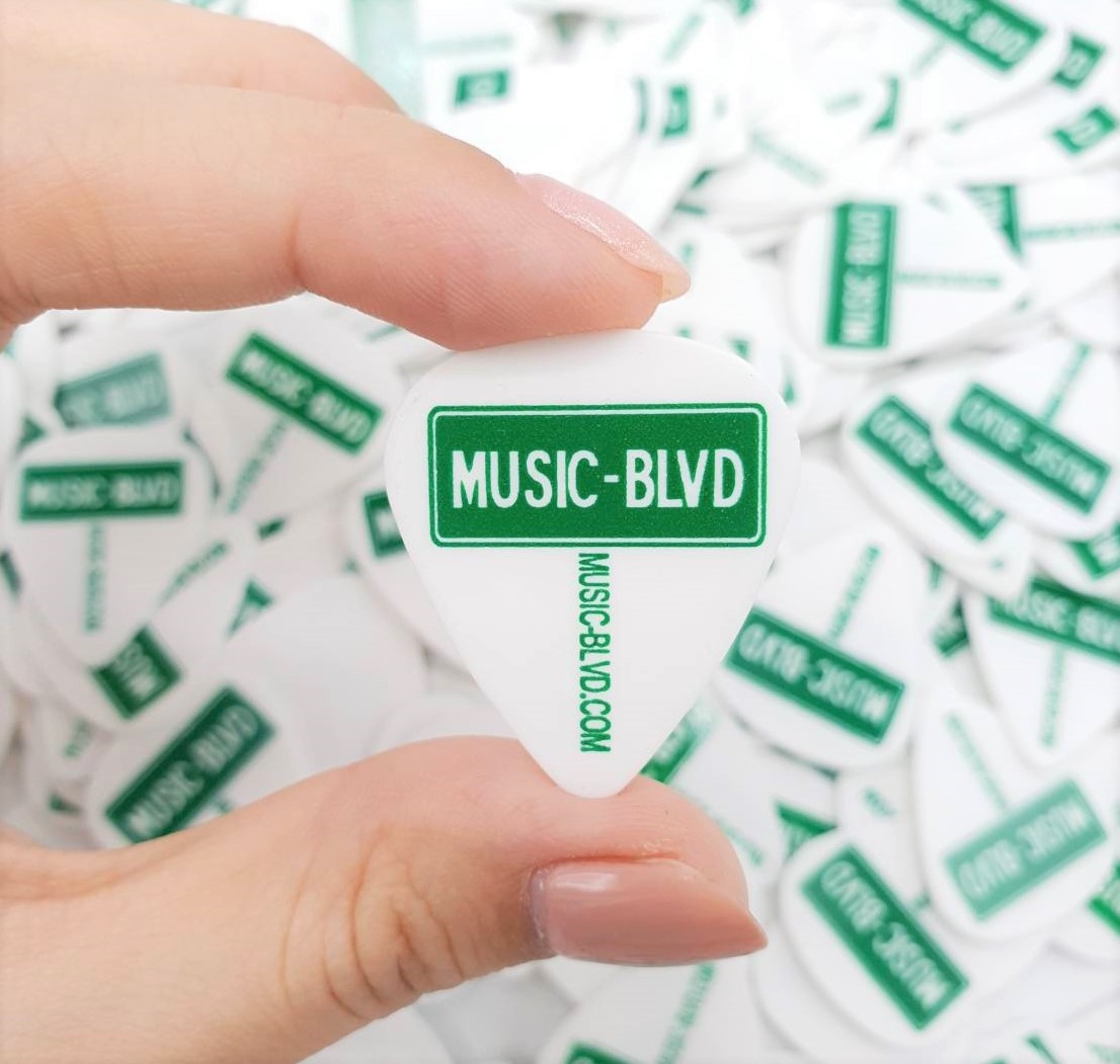 ปิ๊กกีตาร์ BLVD Picks WD10 ความหนา 1.0 mm. (Set of 6) Made in USA.