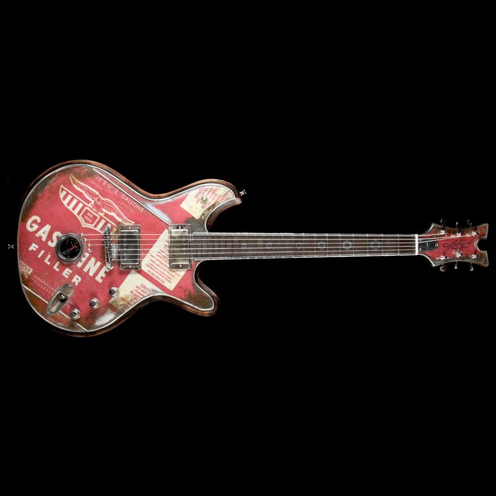 McSwain Gasoline SM-2 Electric Guitar - Oil Can Graphics