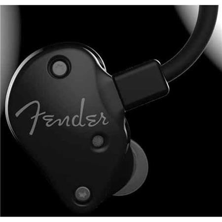 Fender FXA2 Pro In-Ear Monitor, Metallic Black
