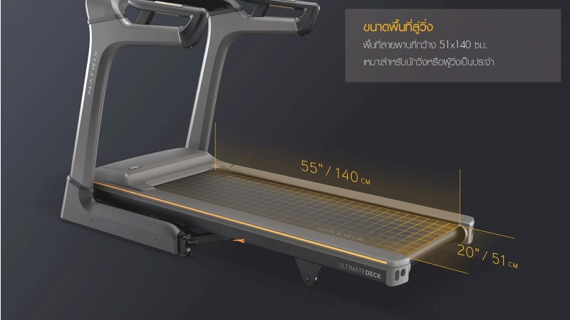 ลู่วิ่งไฟฟ้า Matrix Treadmill TF30XR(รับส่วนลดได้ที่หน้าร้าน)