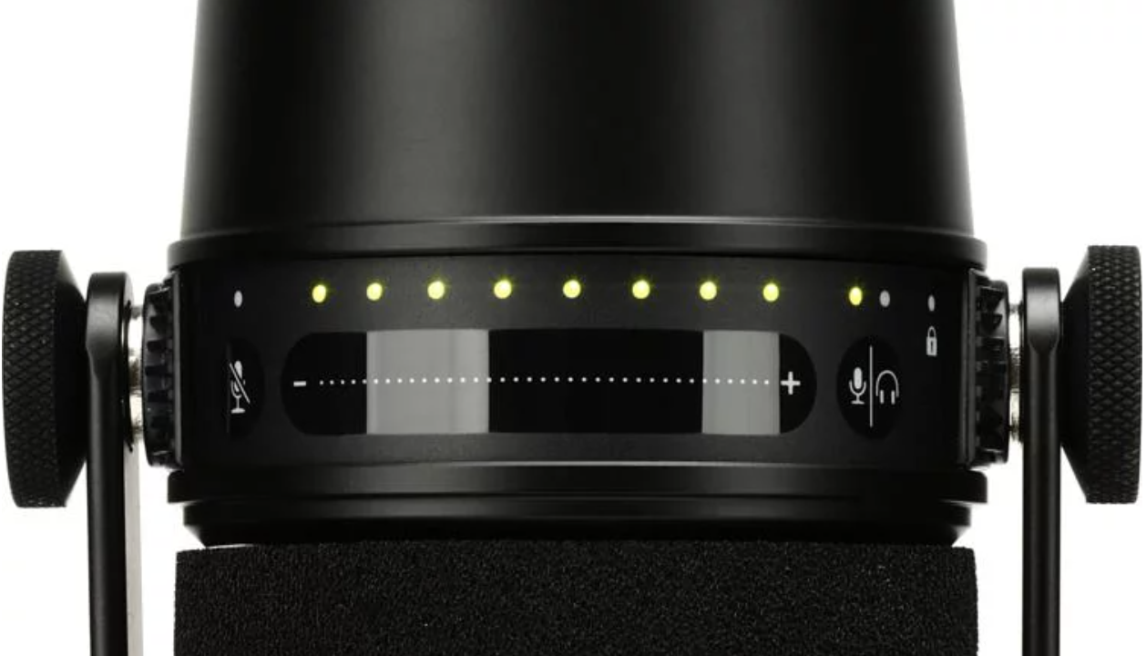 Shure MV7 USB Podcast Microphone and Stand