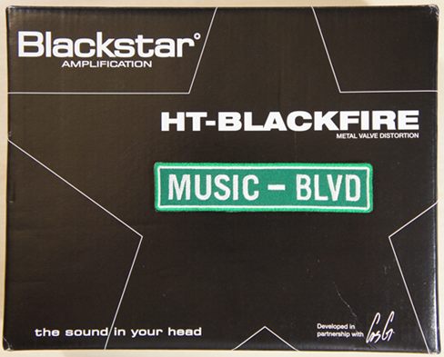 Blackstar HT-BLACKFIRE Gus G. Metal Valve Distortion Pedal