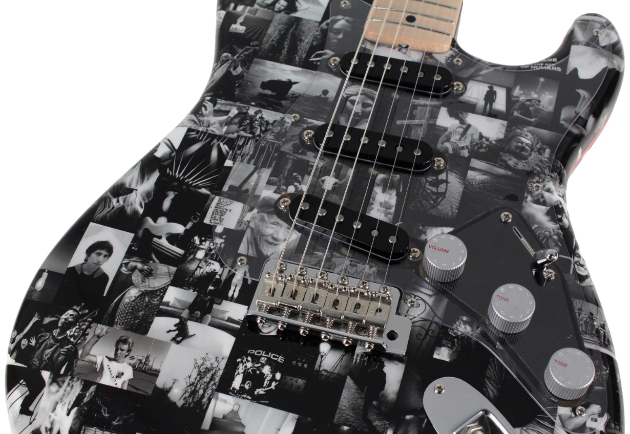 Fender Custom Shop Masterbuilt Andy Summers Monochrome Strat