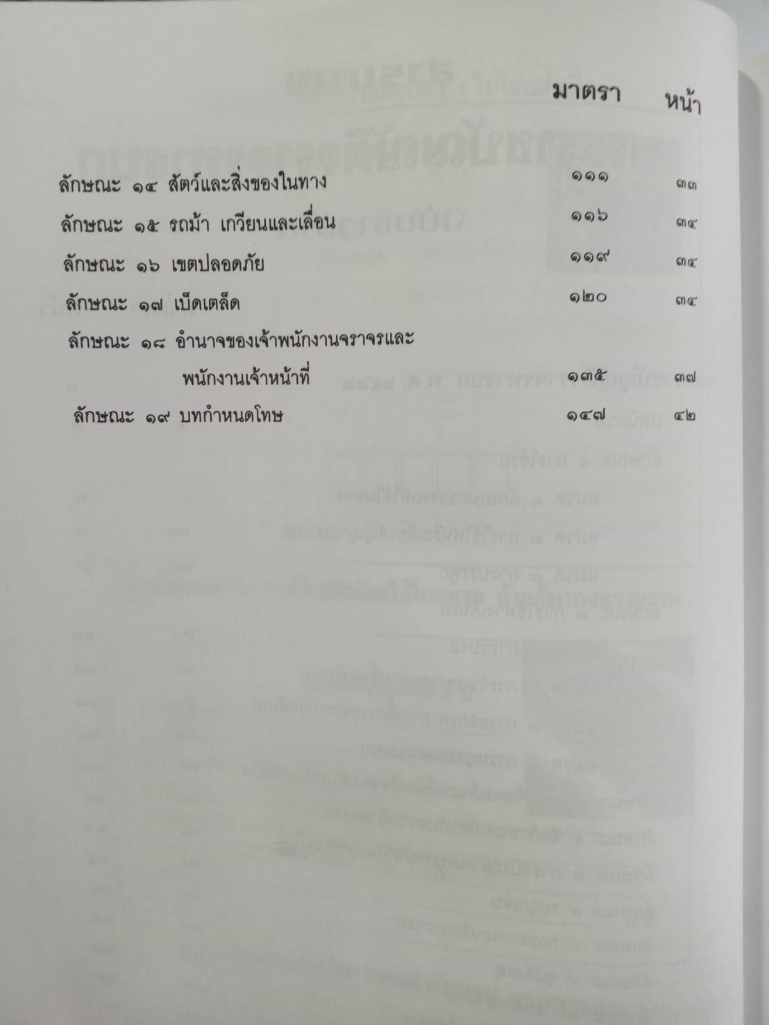 พระราชบัญญัติจราจรทางบก ฉบับชาวไทย