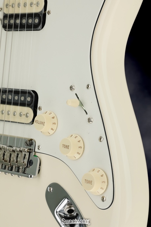 Fender American Professional HH Shawbucker Stratocaster - Olympic White with Rosewood Fingerboard