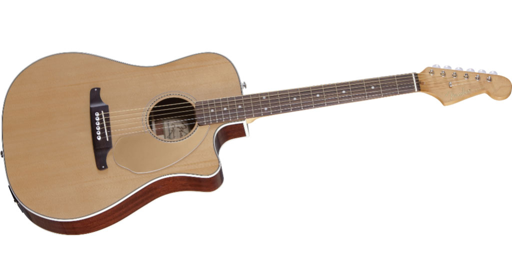 Fender Sonoran Acoustic-Electric Thinline Guitar Natural