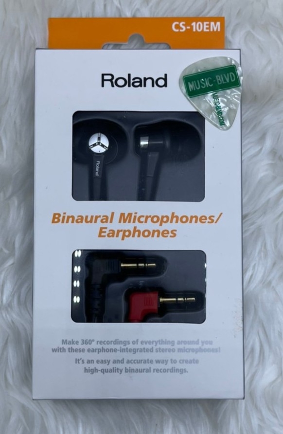 Roland CS-10EM Binaural Microphones/Earphones