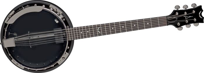 Dean Backwoods 6 Banjo w/Pickup - Black Chrome