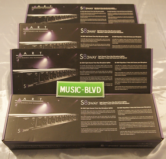 ART S8-3Way Eight-Channel Three-Way Mic Splitter