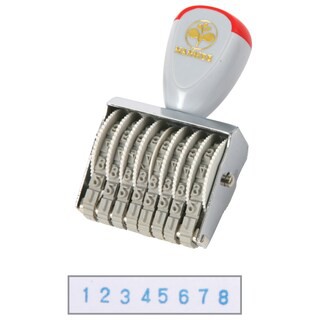 ตรายางตัวเลข 8 หลัก นานมี NM-331