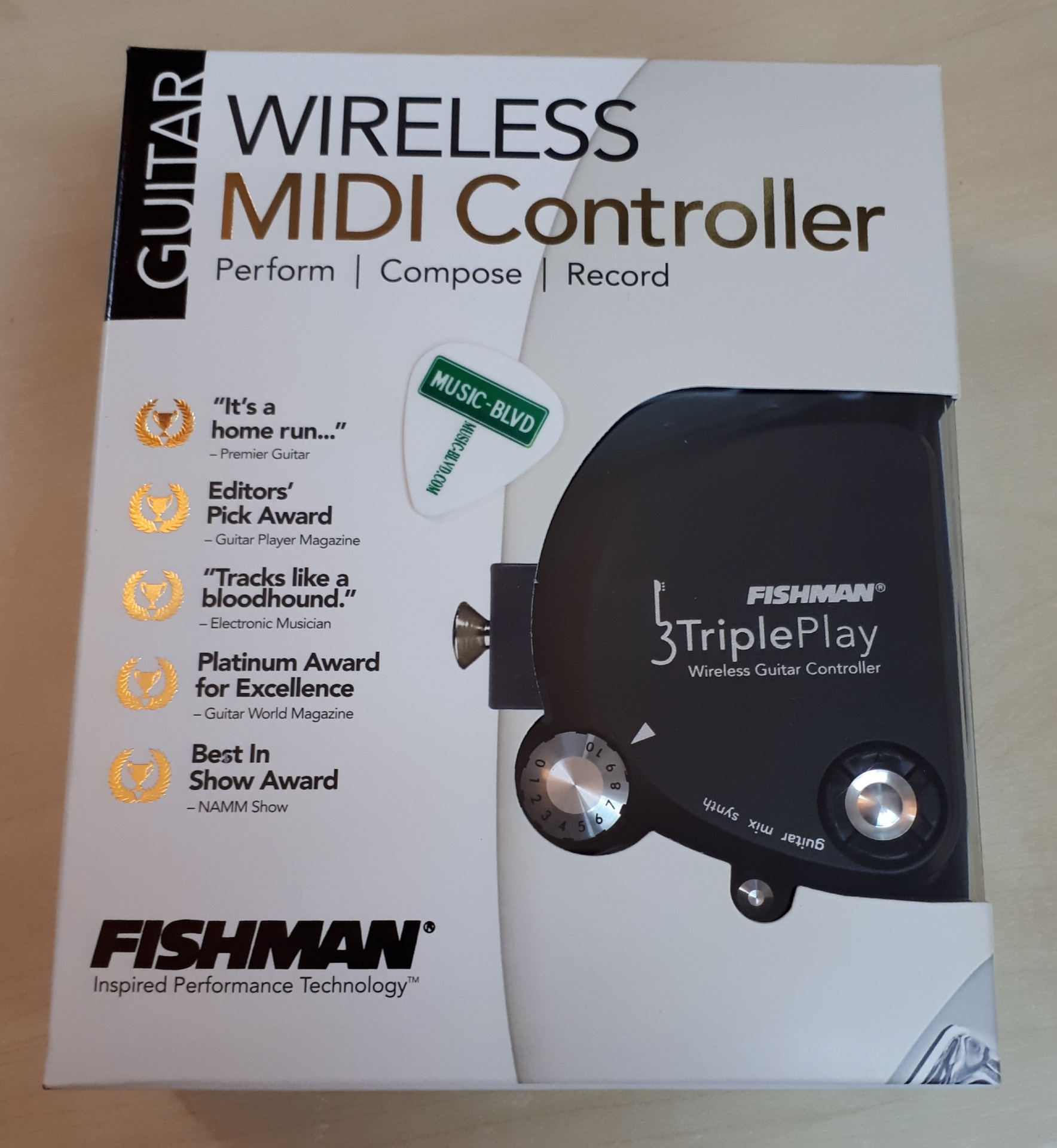 Fishman TriplePlay Wireless MIDI Pickup