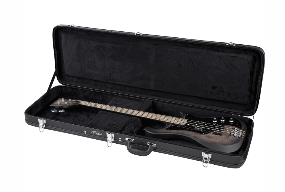 Dunable Guitars Thunderclapper Electric Bass Guitar Black Burst