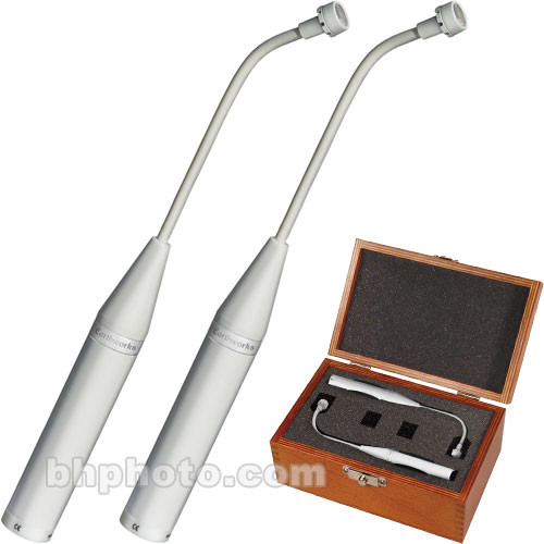 Earthworks Matched Pair P30 Periscope Cardioid Instrument Microphone (White)
