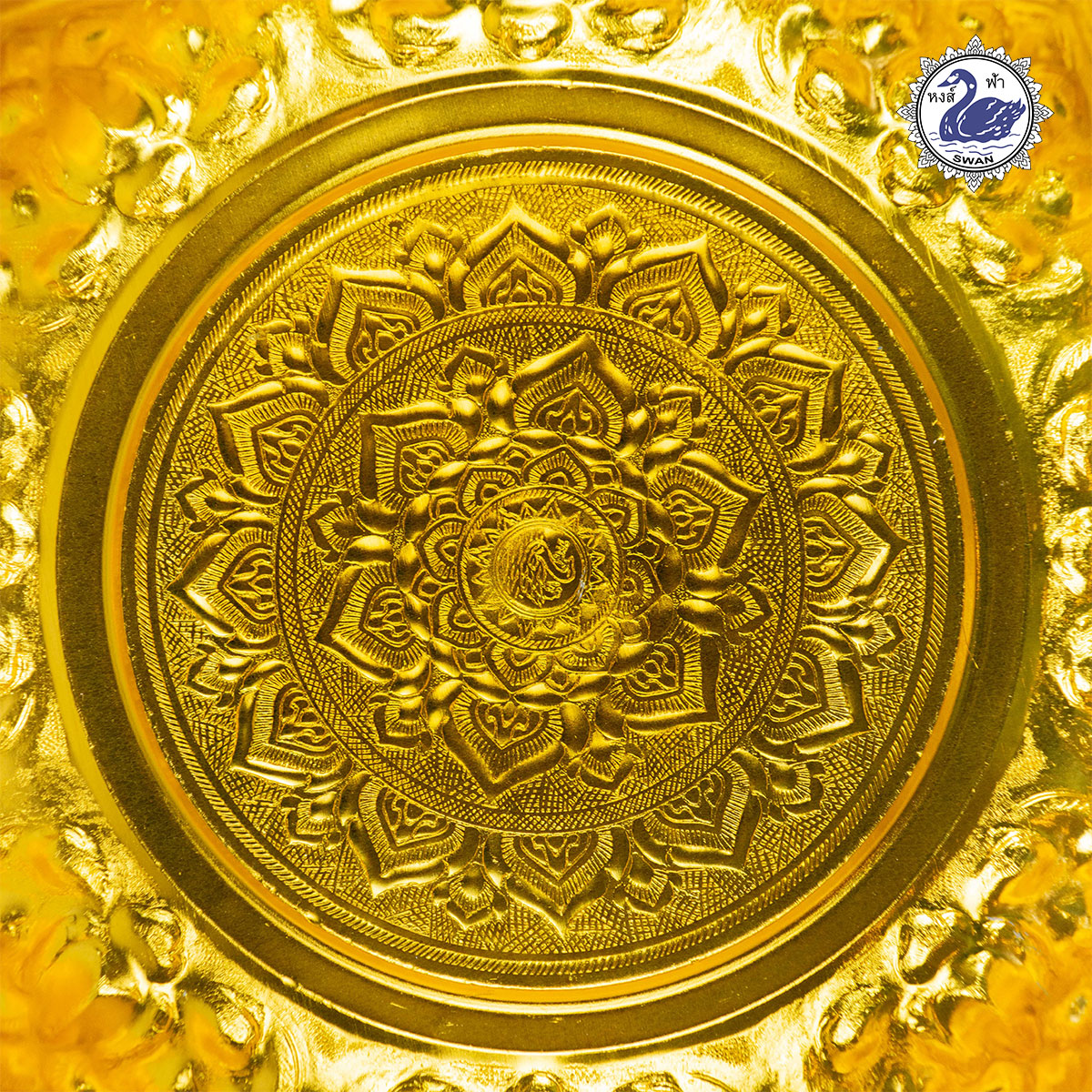 Aluminum Royal Pedestal Gold 26 cm.