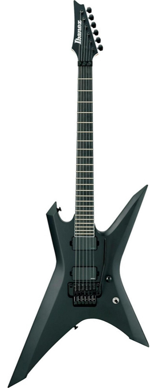 Ibanez Iron label Xiphos Series XPIR20E Electric Guitar Black Flat