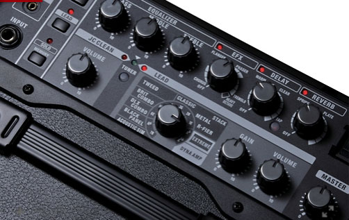 Roland CUBE-40GX 40W 1x10 Guitar Combo Amp Black