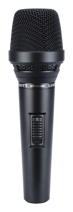 Lewitt Audio Microphones MTP 240DMs Handheld Condenser Microphone w/Switch