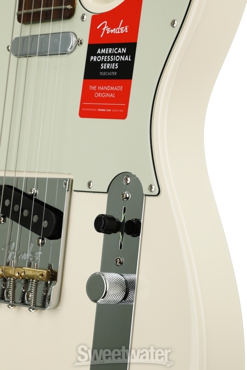 Fender American Professional Telecaster - Olympic White with Rosewood Fingerboard