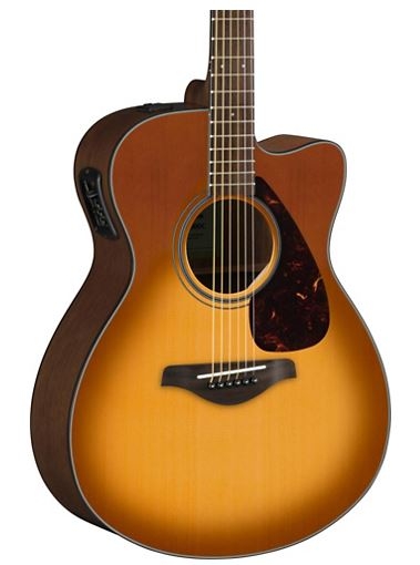 Yamaha FSX800C Small Body Acoustic-Electric Guitar