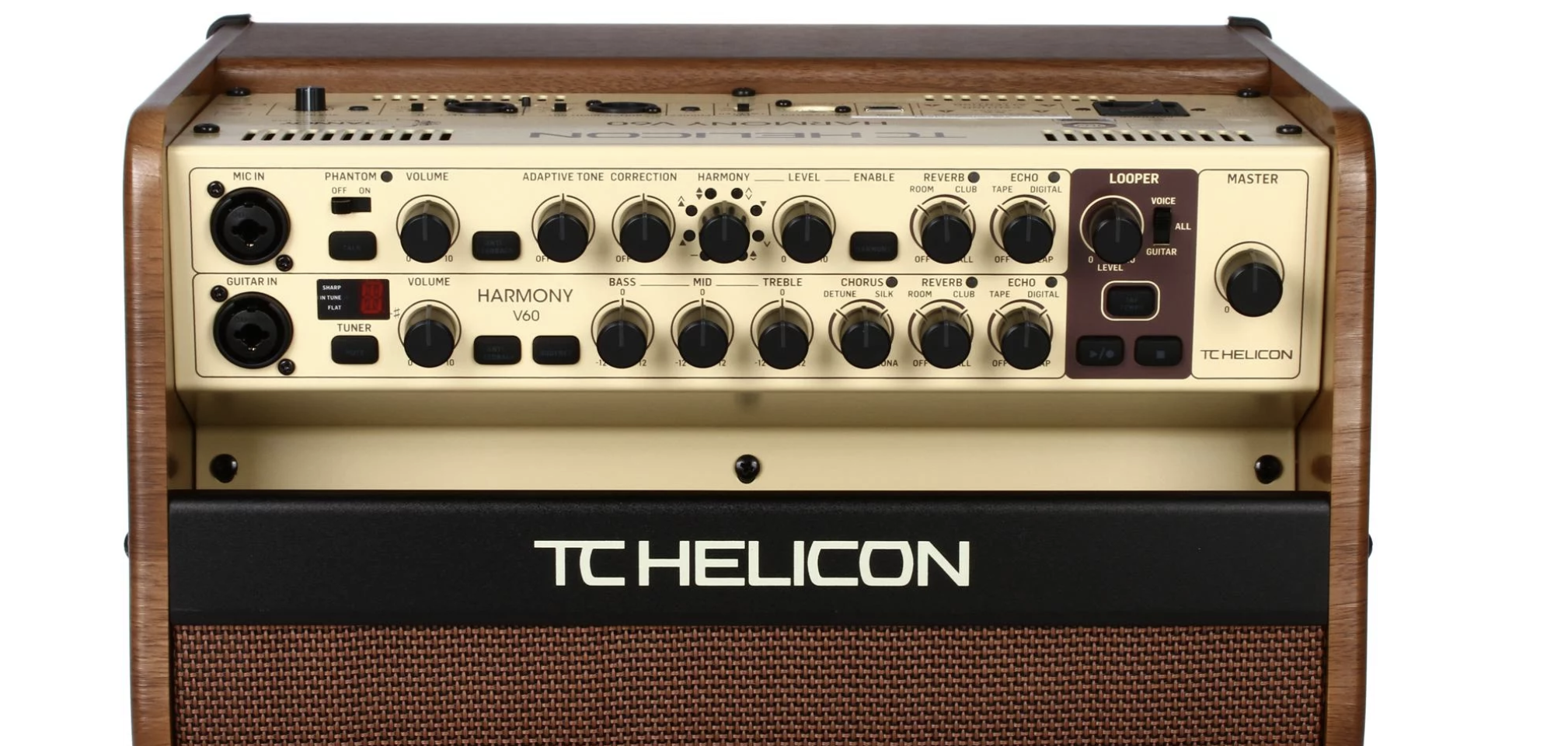 TC-Helicon Harmony V60 60-watt 2-channel Acoustic Amplifier