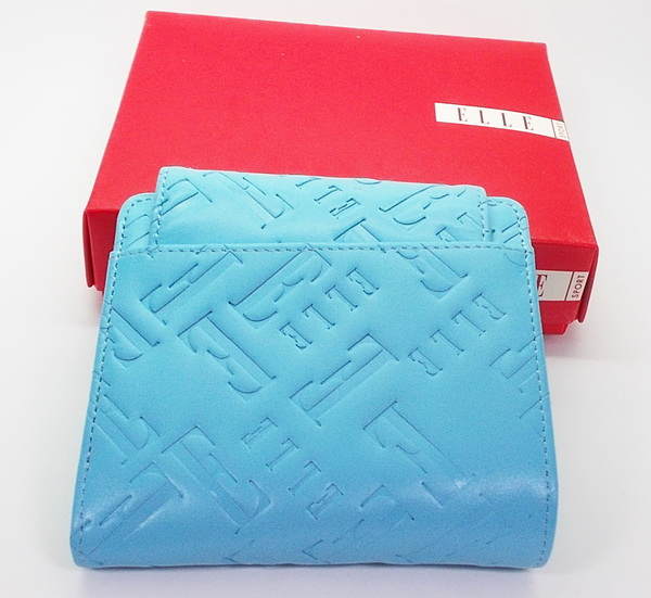 กระเป๋าสตางค์ ELLE ฟ้า ใหม่ แท้