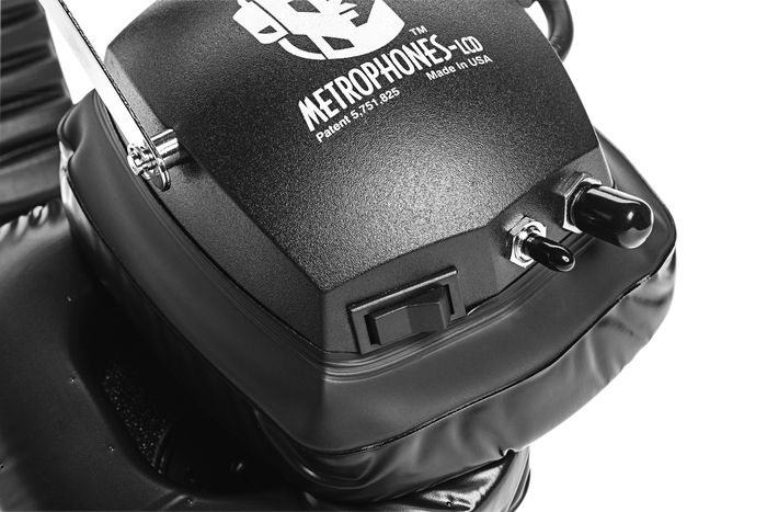 Metrophones Headphone Digital Metronome with Gel-Filled Cushions