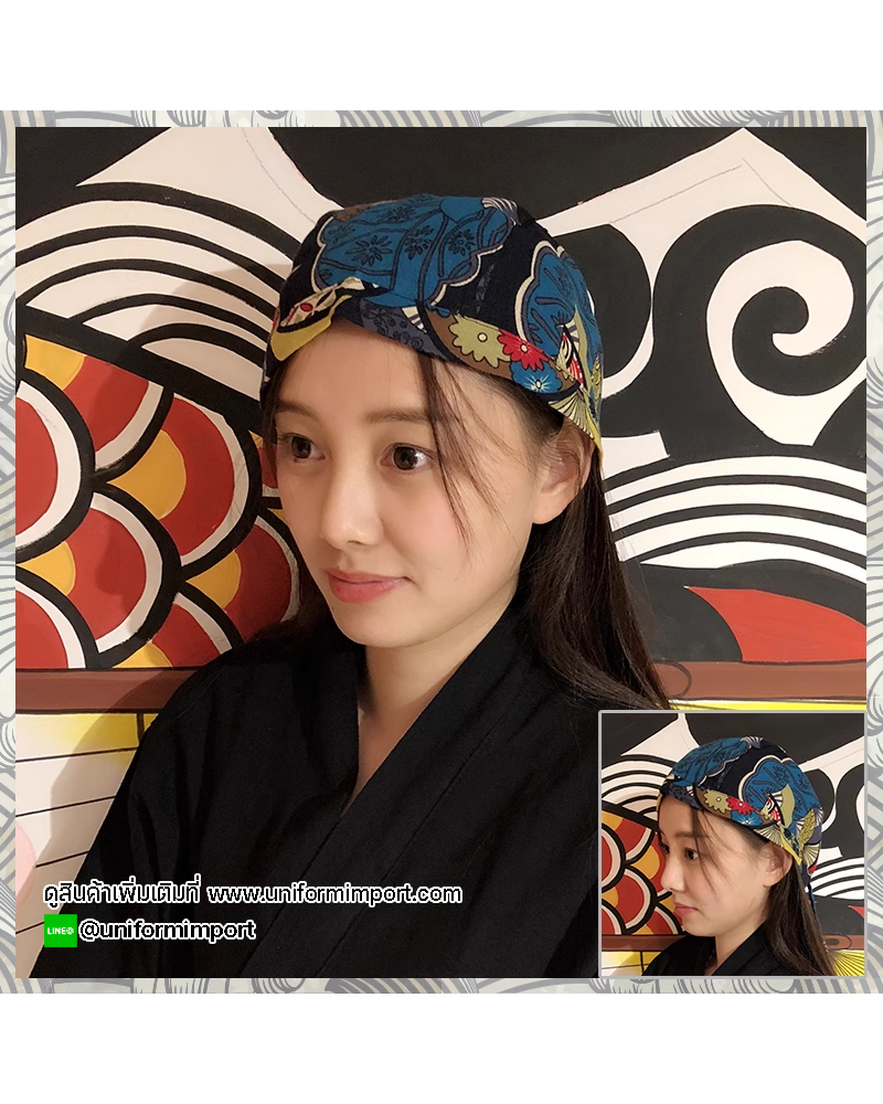 หมวกเชฟ เชฟญี่ปุ่น หมวกพ่อครัว