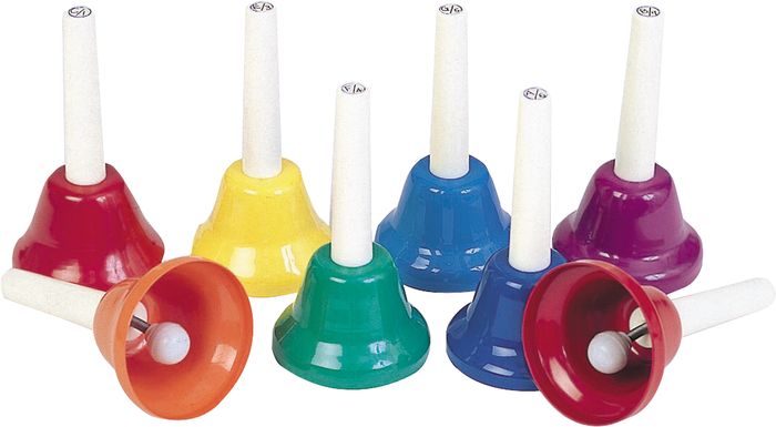 Kids Play 8-Note Handbell Set