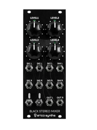 Erica Synths Black Stereo Mixer V3
