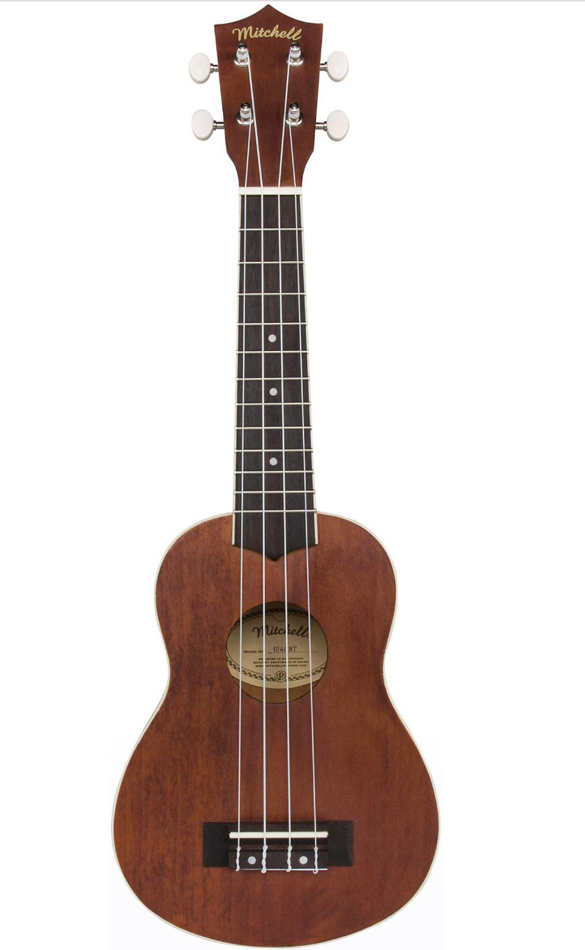 Mitchell MU40 Soprano Ukulele Natural